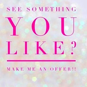 MAKE AN OFFER! ALL REASONABLE OFFERS ACCEPTED. You won’t know if you don’t ask